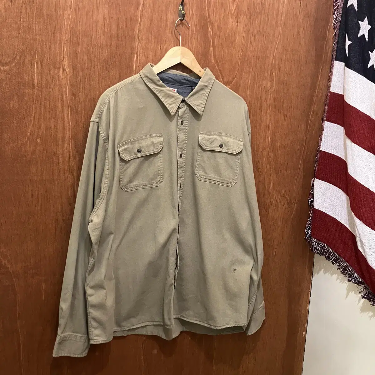 (3XL) Wrangler 랭글러 워크 셔츠