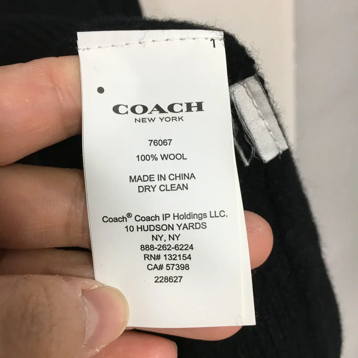 COACH 코치 정품 남성 니트 M