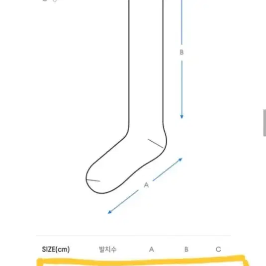 무신사스탠다드우먼 오버 더 니 삭스 블랙 5팩(새상품)