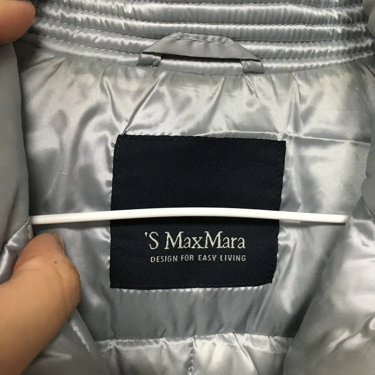 S MAXMARA 막스마라 정품 구스 경량패딩 55