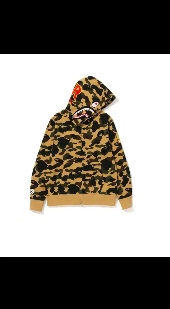 [Unavailable/New] Vape Shark Hoodie Yel Yellow Stork