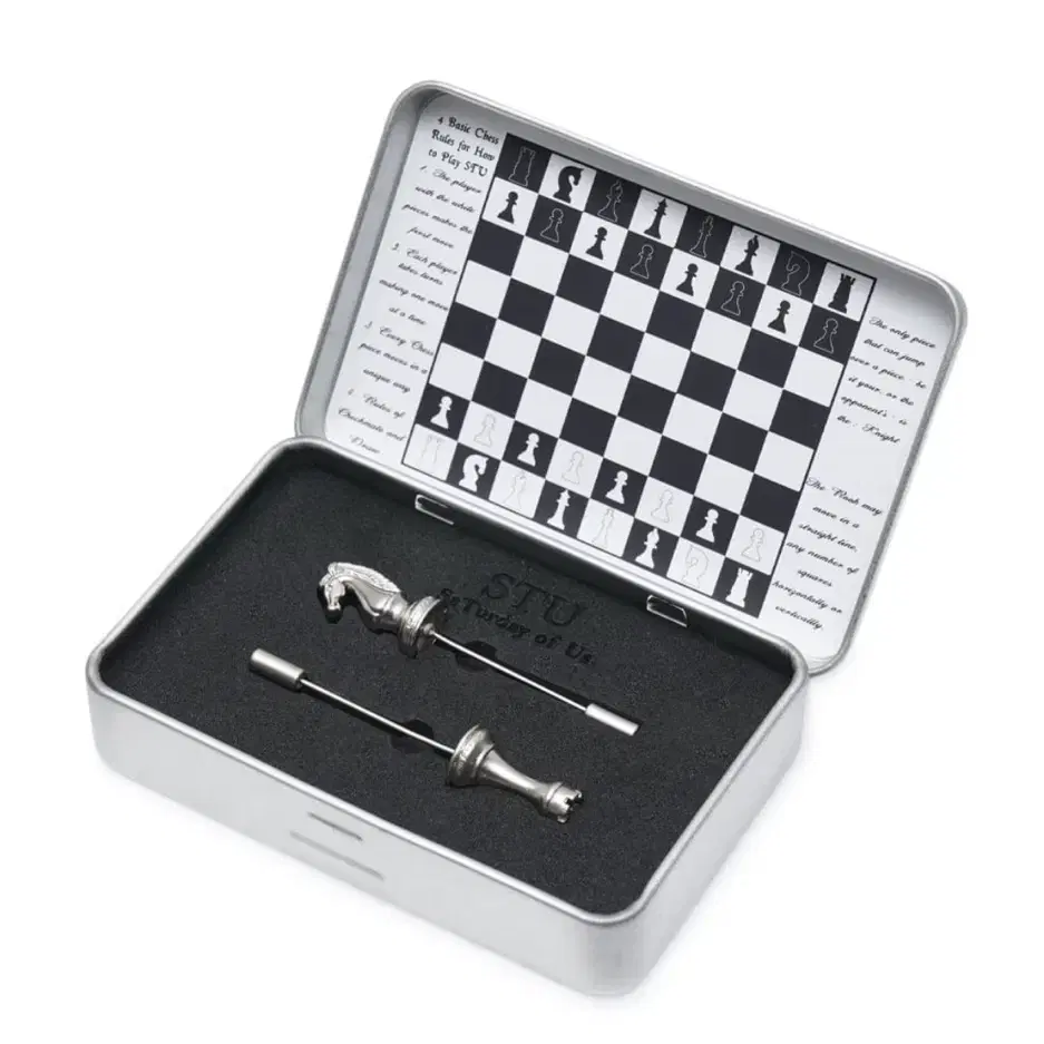 [구매중] STU Chess Brooch STU OFFICE