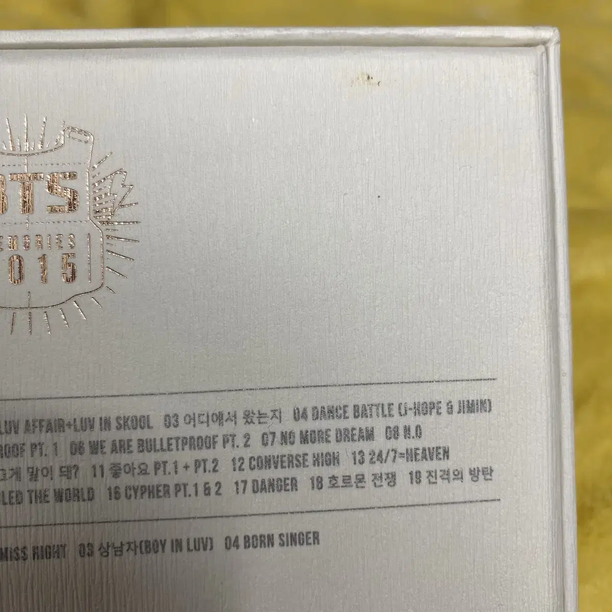 방탄소년단 화양연화 에필로그 화에필 BTS Jimin 2015 메모리즈