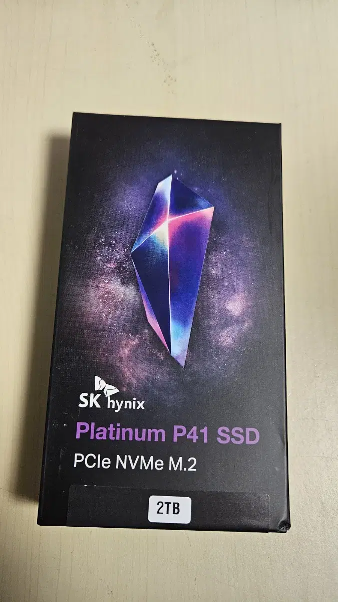 SK하이닉스 P41 2TB 미개봉. SSD NVMe