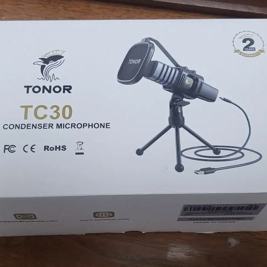 TONOR TC30 USB  콘덴서 마이크 새상품