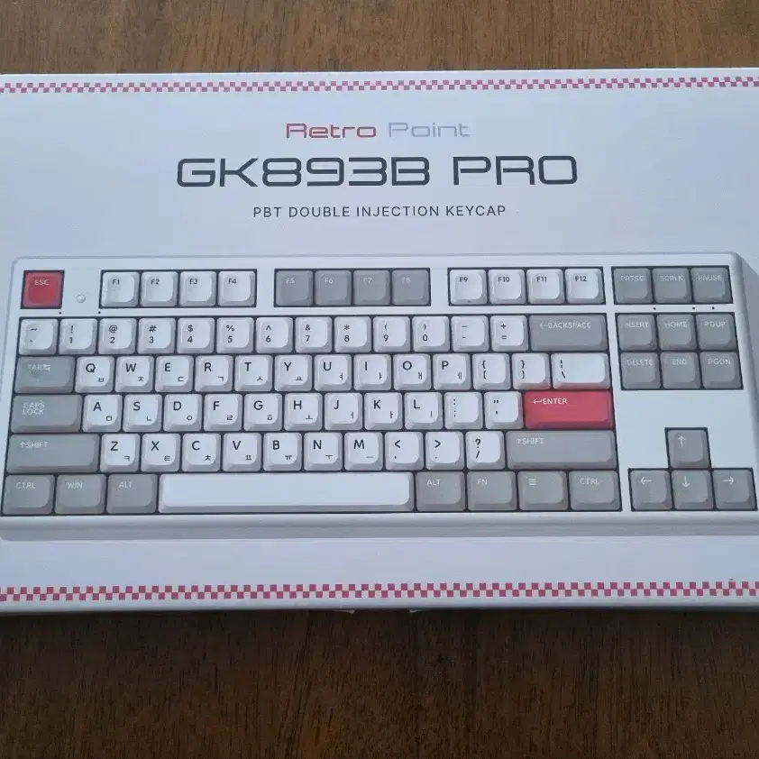 한성 무접점 GK893B PRO 35g 키보드