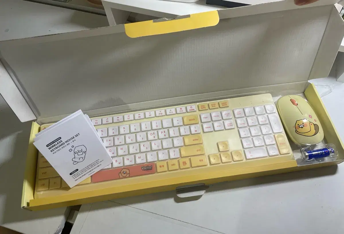 Spring Diet Wireless Keyboard/Mouse Set