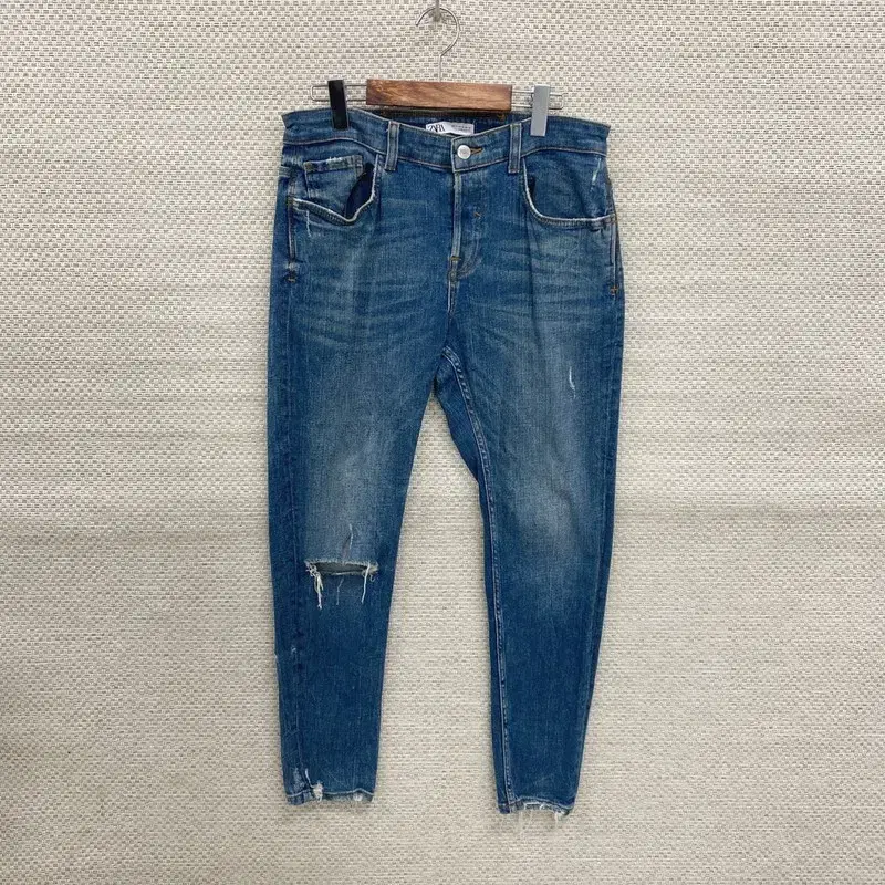 자라 ZARA 디스트로이드진 데님 청바지 32인치 K07924