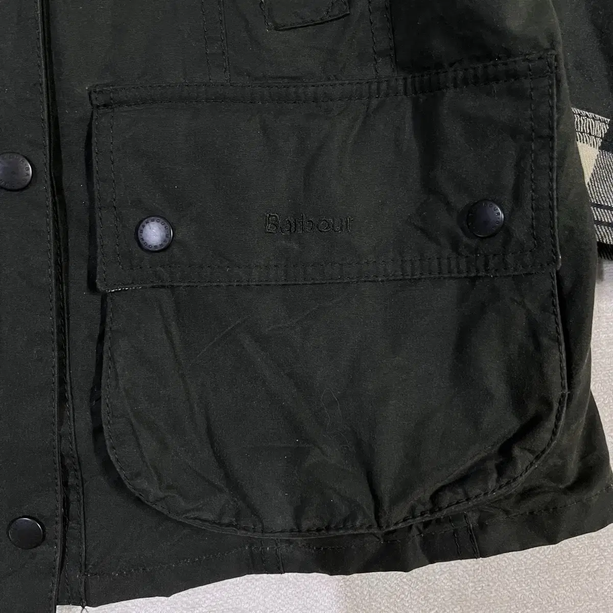 95 BARBOUR 바버 하프 자켓