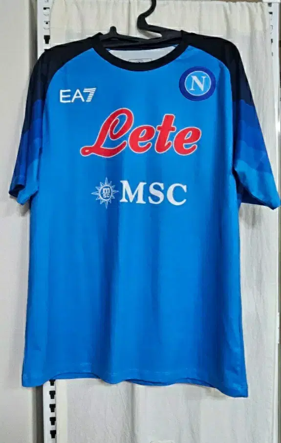 22-23 Napoli Championship Season Kvarachelia Shirt for sale