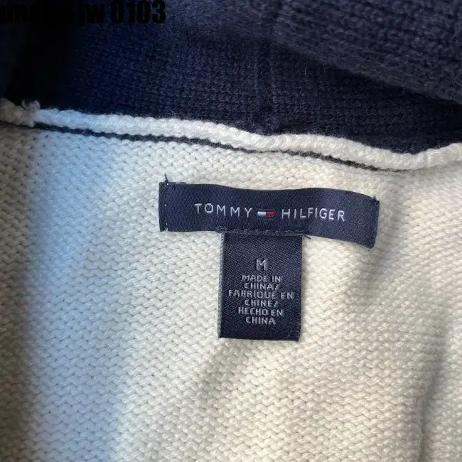 M TOMMY HILFIGER CARDIGAN 타미힐피거 가디건