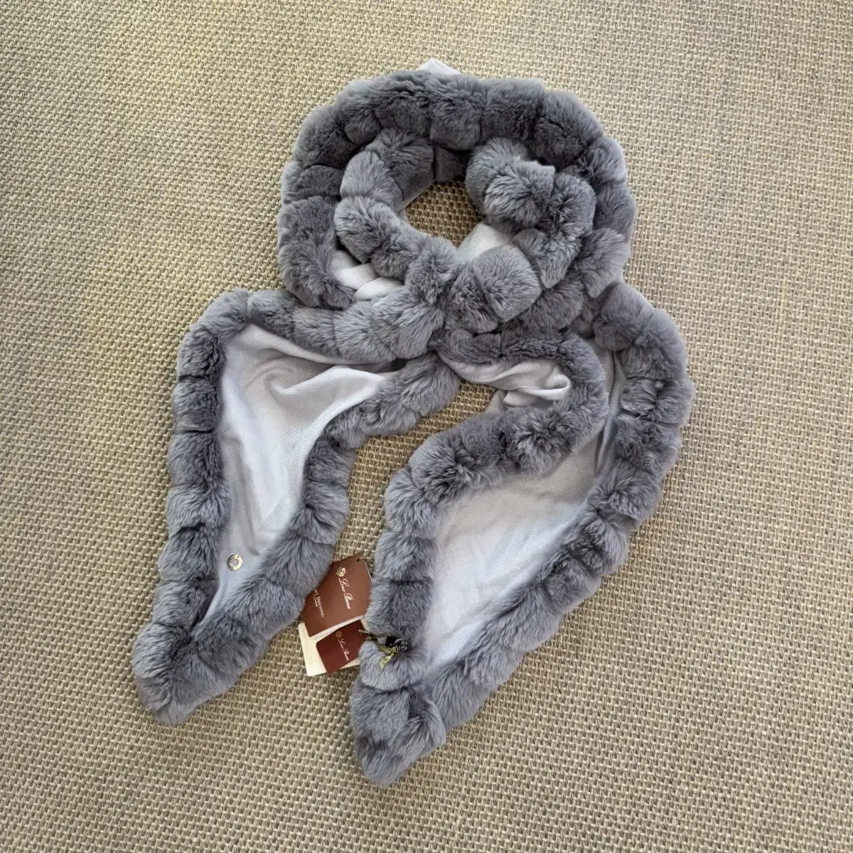 Loro Piana Precious Fur End of the World Chinchilla Puffer Shawl