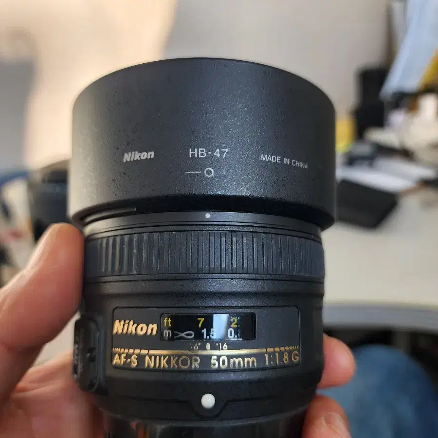 니콘 50mm af-s  1.8g