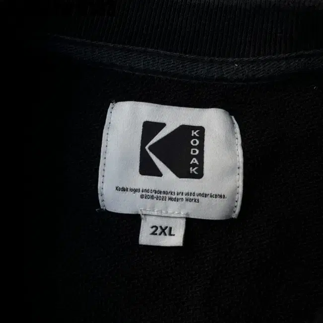 110(2XL) KODAK MTM 코닥 맨투맨