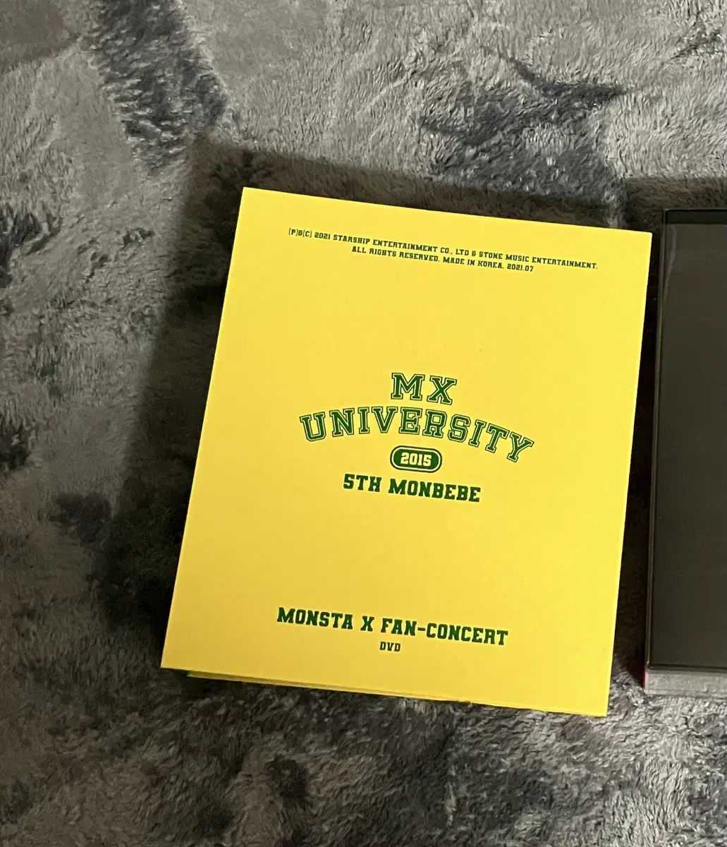 몬스타엑스 팬콘 2021 MX UNIVERSITY DVD