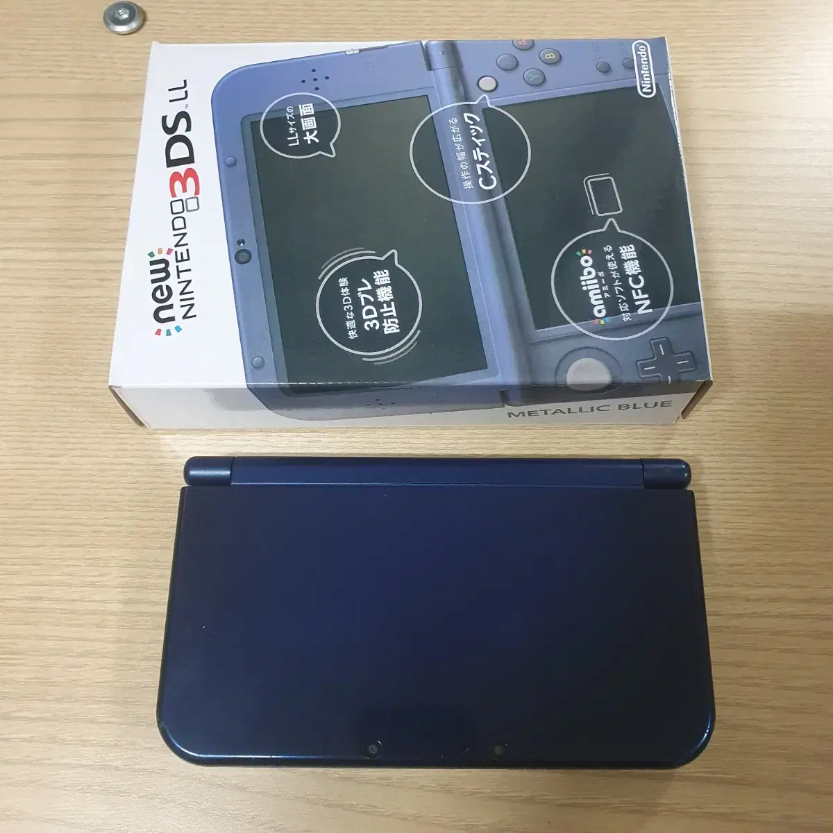 닌텐도 new 3ds xl 뉴큰다수 박스 포함