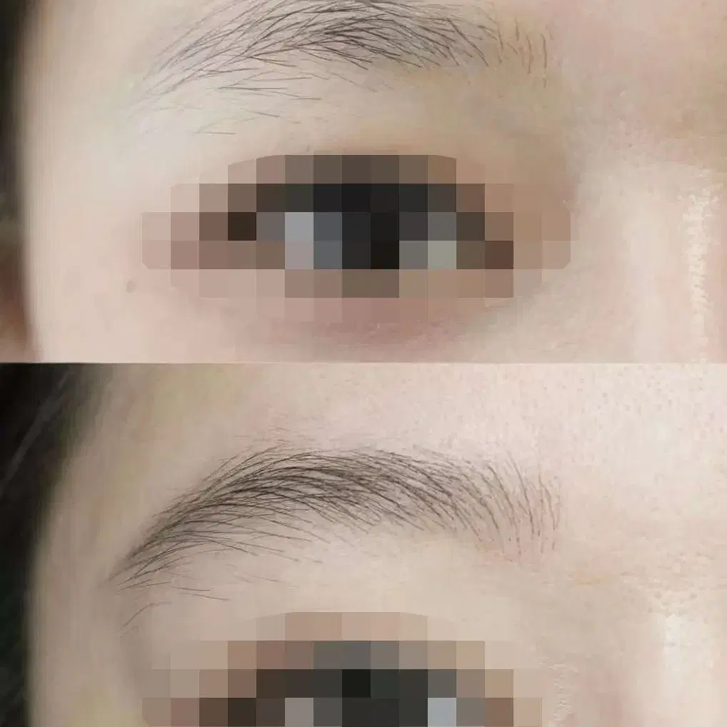 헤어스트록 눈썹