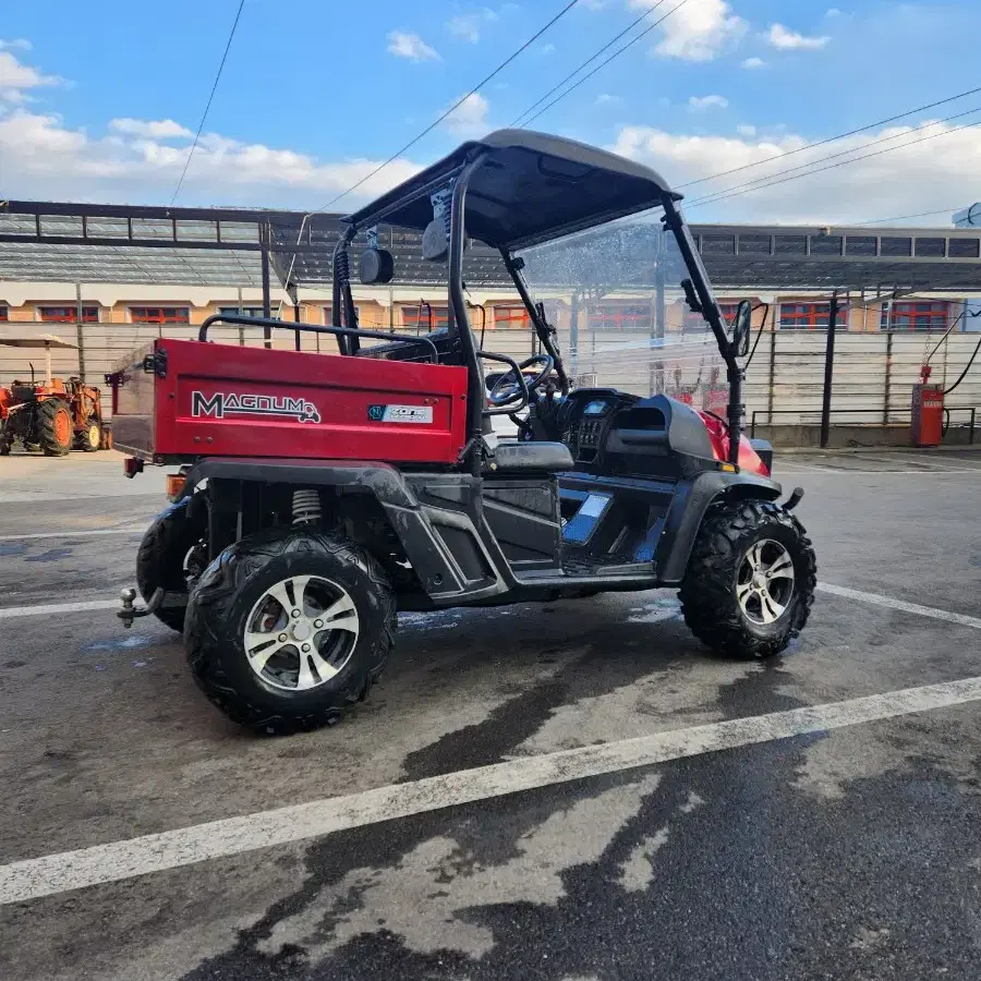 액스웨이브 농업용 매그넘 450cc UTV ATV 4륜구동 팔아요