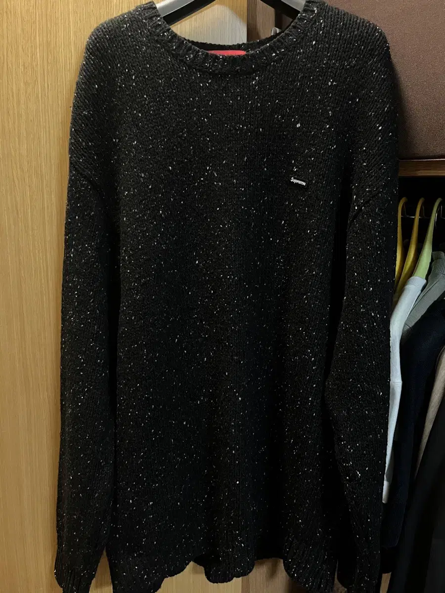 슈프림 Supreme Small Box Speckle Sweater