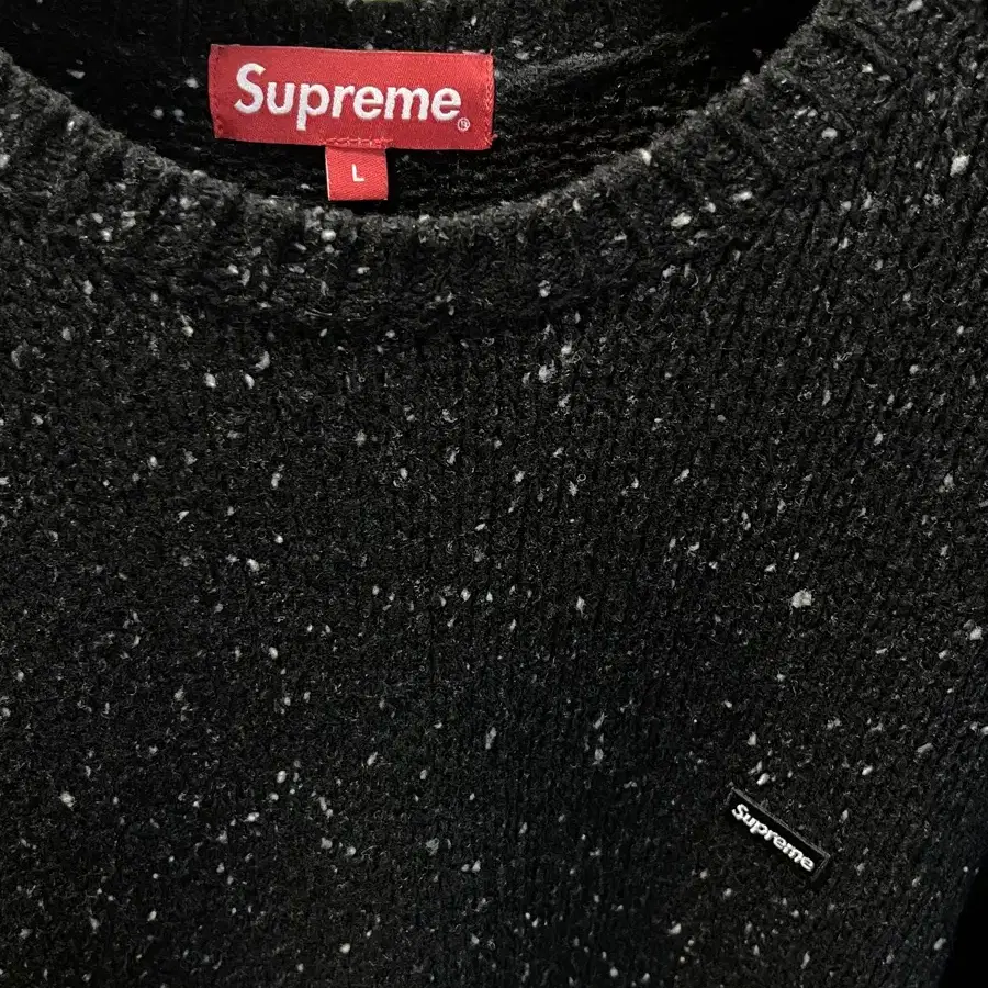 슈프림 Supreme Small Box Speckle Sweater