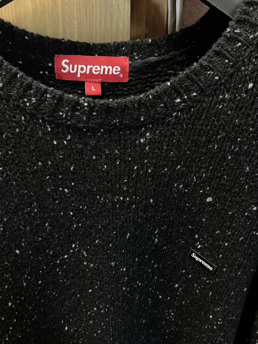 슈프림 Supreme Small Box Speckle Sweater