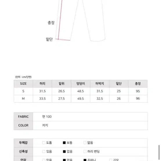 원더원더 스트링 카고 팬츠