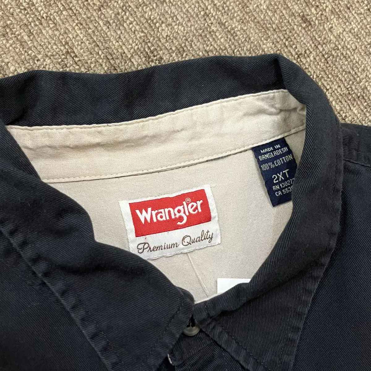 (2XL) Wrangler 랭글러 워크 셔츠