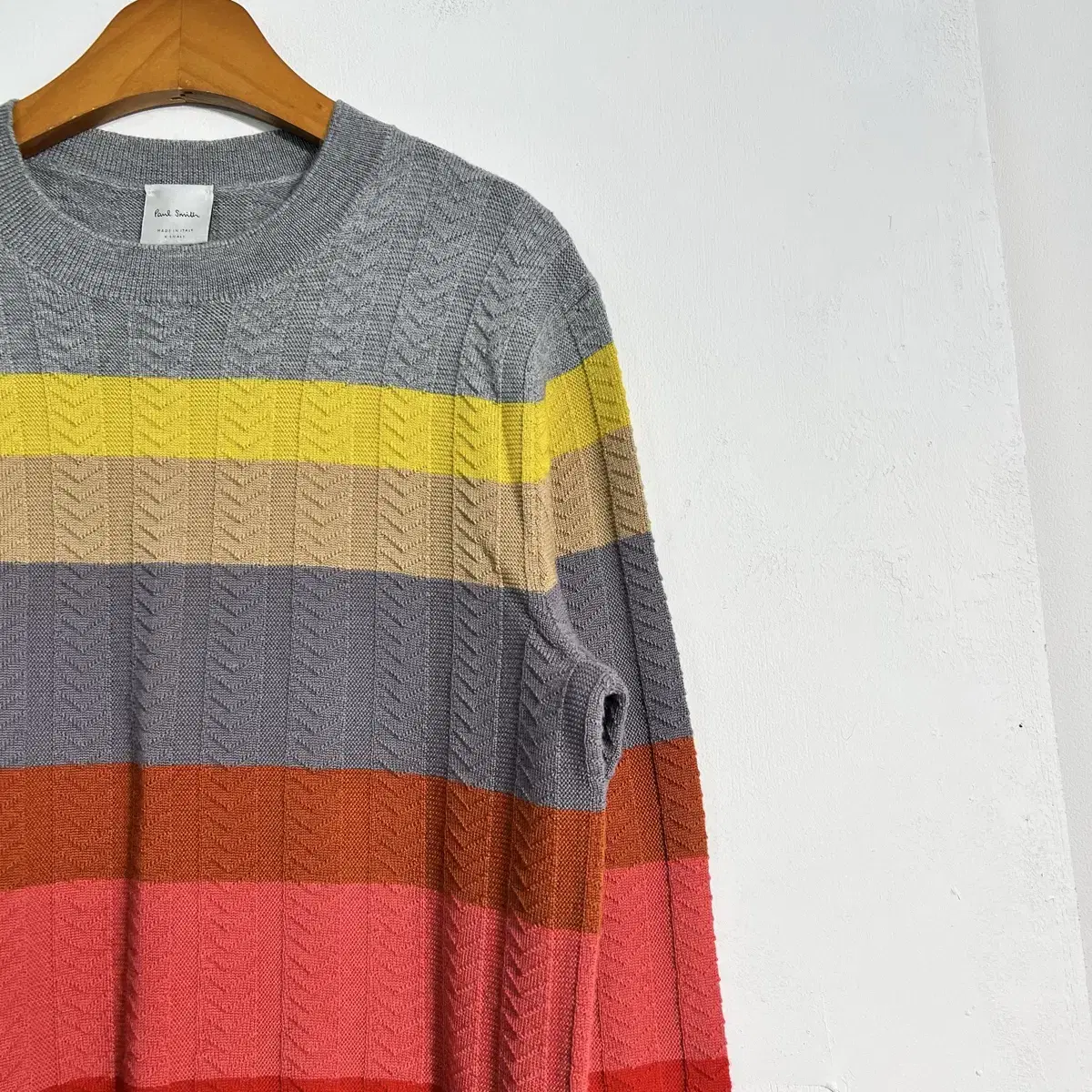 Paul smith 폴스미스 울100% 니트