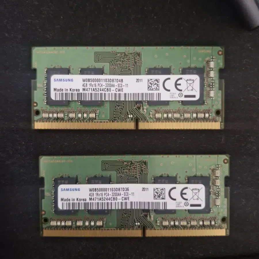 노트북용 램 4기가 ddr4