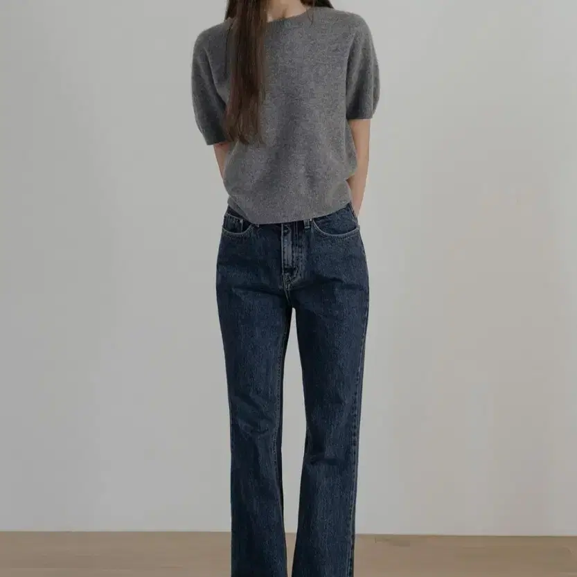 베뉴엣 Lie Denim 다크블루 Long M