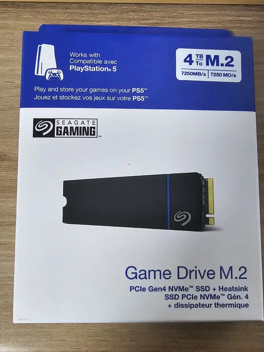 씨게이트 Seagate GAME Drive NVMe SSD 4TB