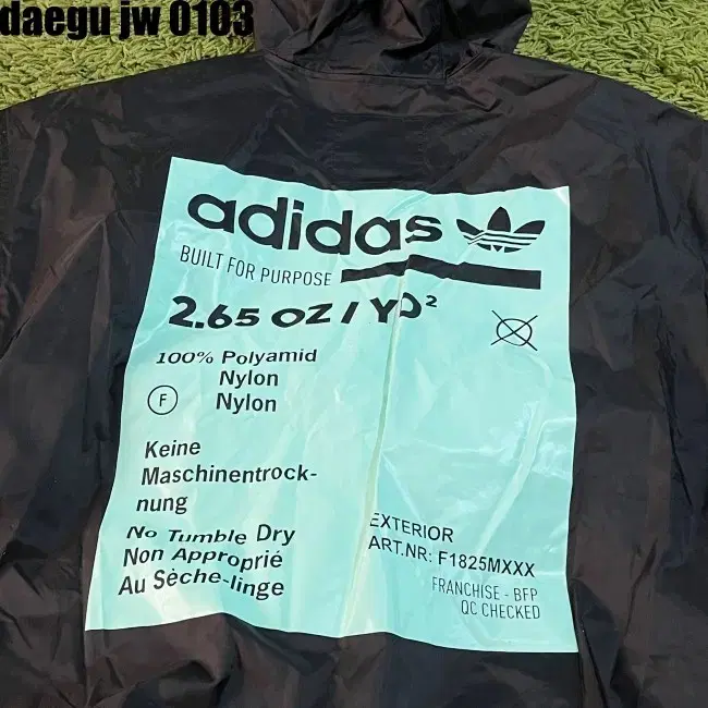 XL ADIDAS ANORAK 아디다스 자켓 아노락