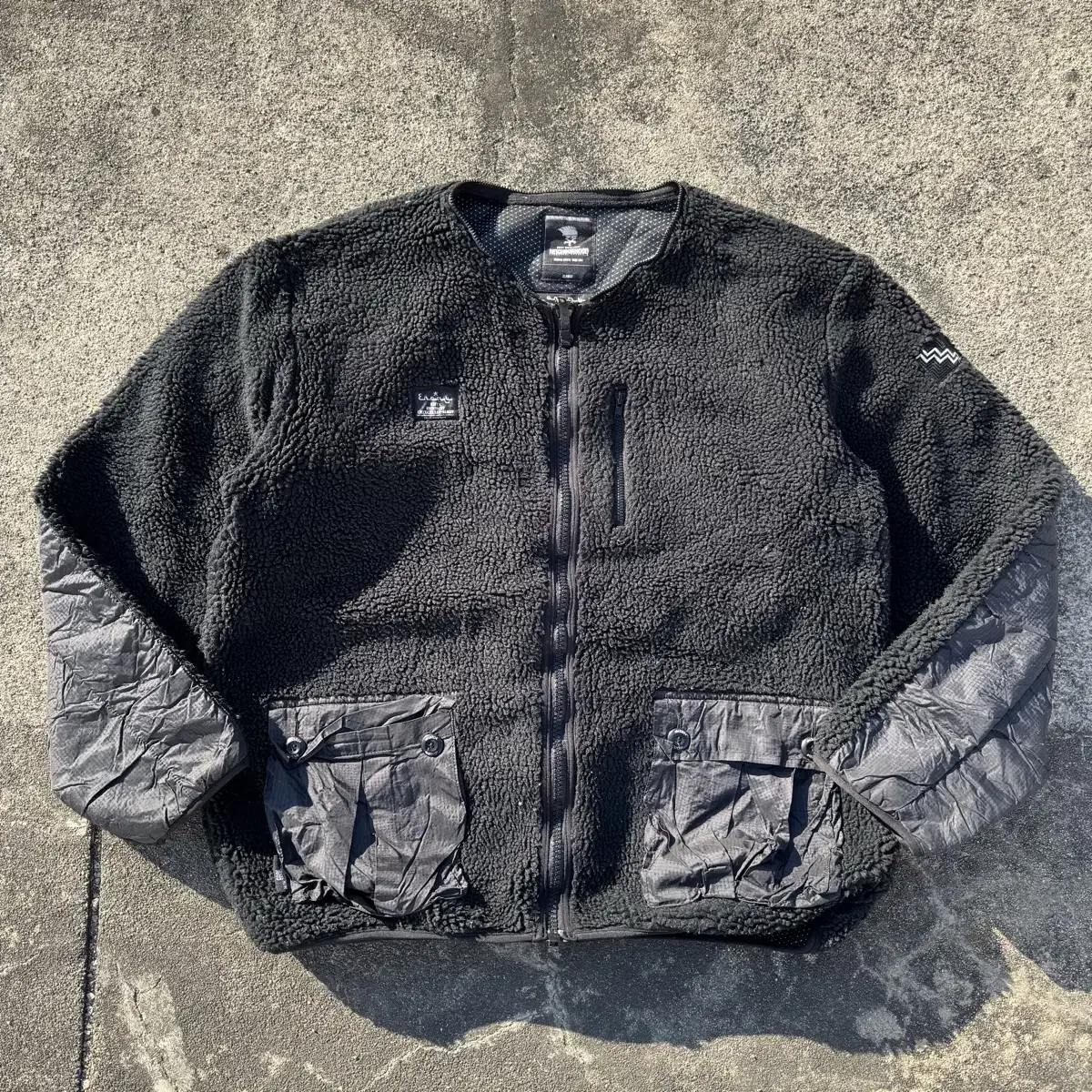 [XL] 04 Neighborhood Neighborhood Hooded Fleece Jacket