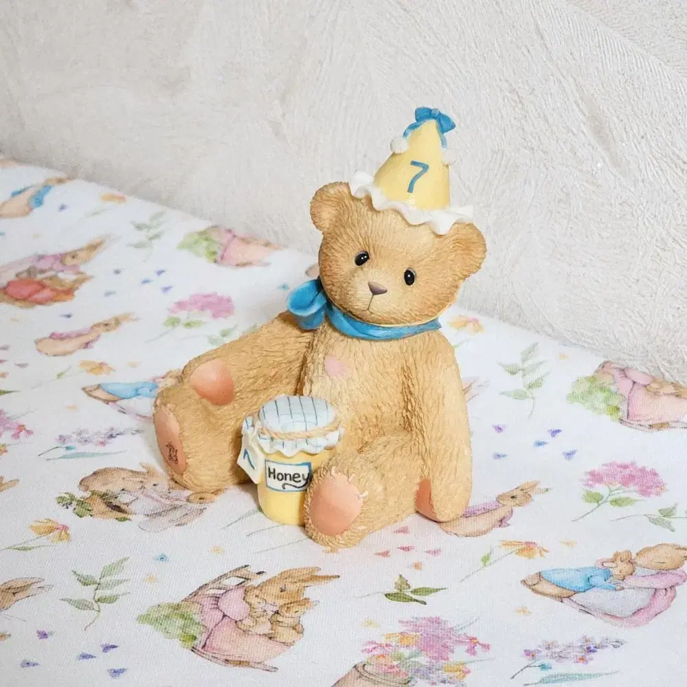 Cherished Teddies Vintage Props Figurine Teddy Bear Decorative Honey Collection Birthday