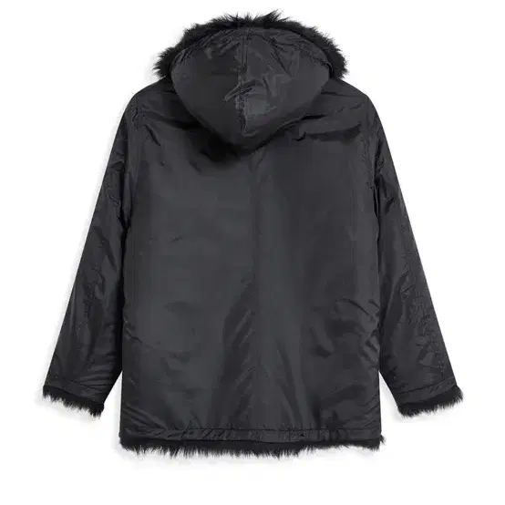 Open yy REVERSIBLE FUR HOOD JACKET 퍼자켓