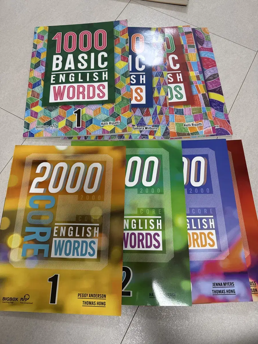 1000, 2000 english words