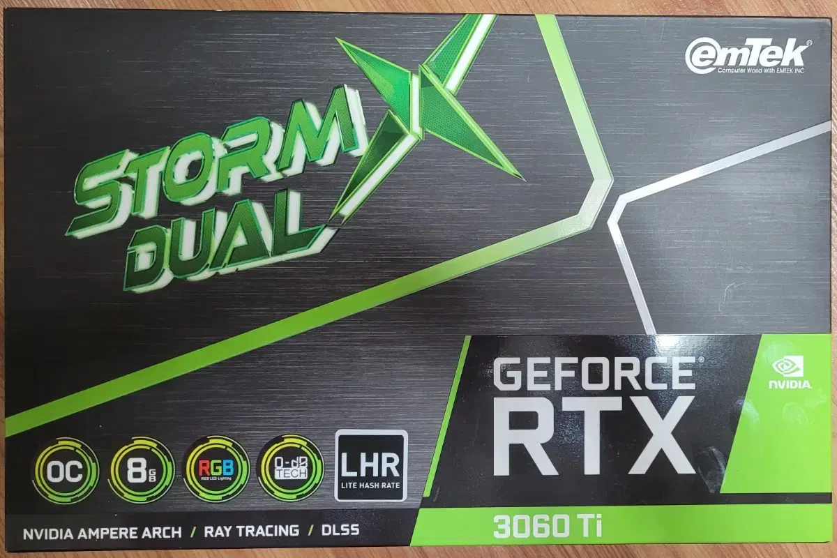 이엠텍 RTX 3060 Ti STORM X Dual