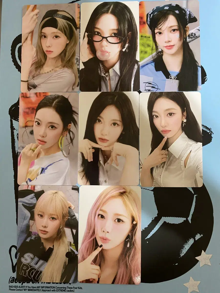 Aespa 2025 season's greetings photocard