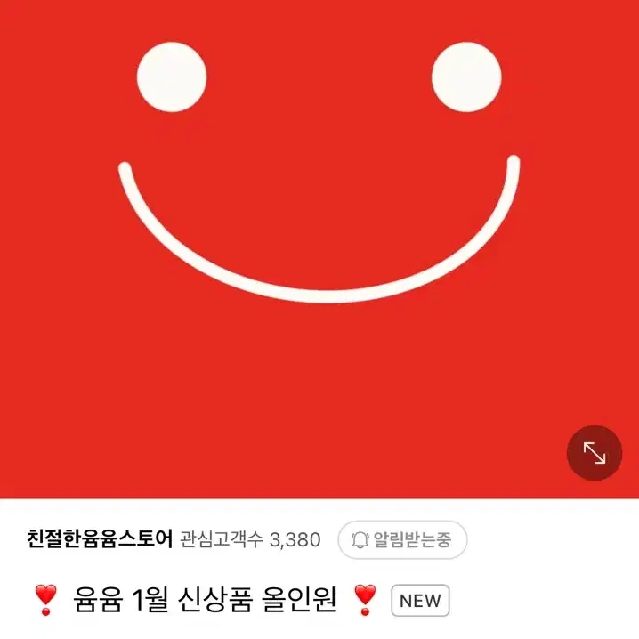 친절한윰윰스토어 2025년 1월 신상품 올인원 반띵해요~