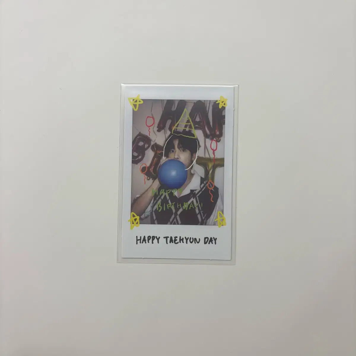 2023 txt taehyun Deco Kits Polaroid