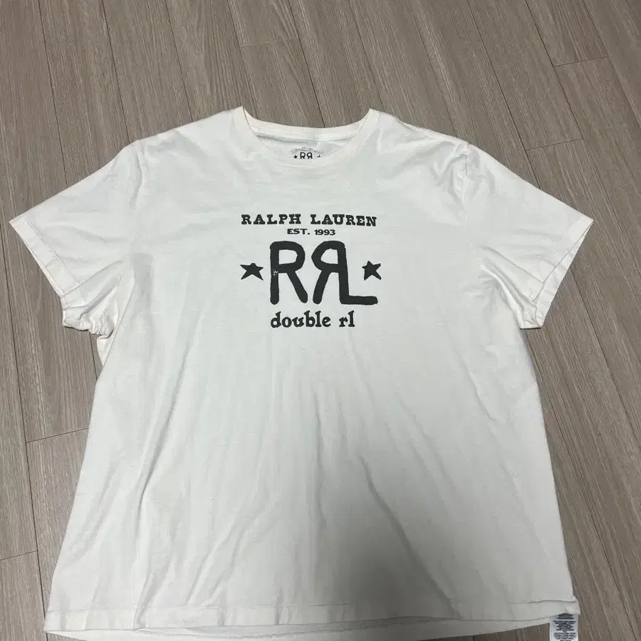 Rrl 더블알엘 로고 반팔 티셔츠 xxl