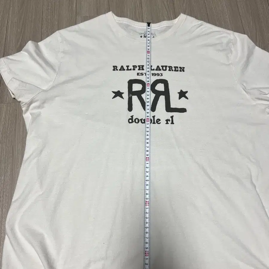 Rrl 더블알엘 로고 반팔 티셔츠 xxl