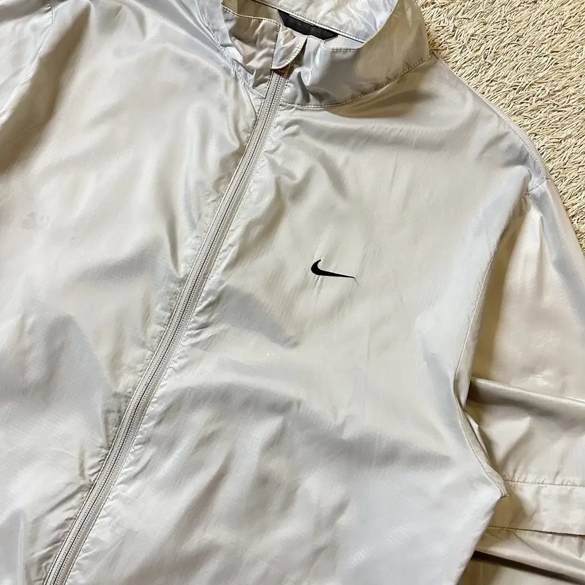 [L] 나이키 골프 NIKE GOLF 투웨이 탈부착 바람막이 자켓 그레이