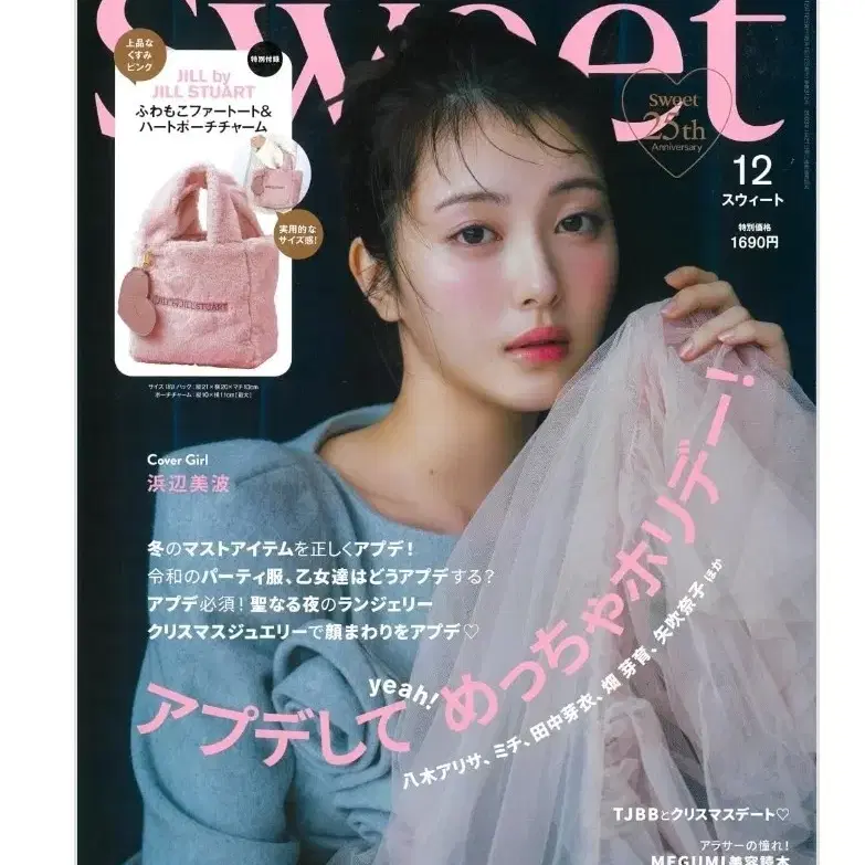 일본 여성 잡지 sweet 스위트 2024 12월호 질바이질스튜어트 부록