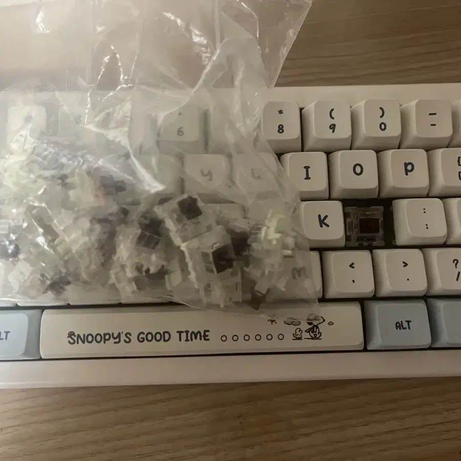 gmk67 커스텀 키보드 저소음갈축