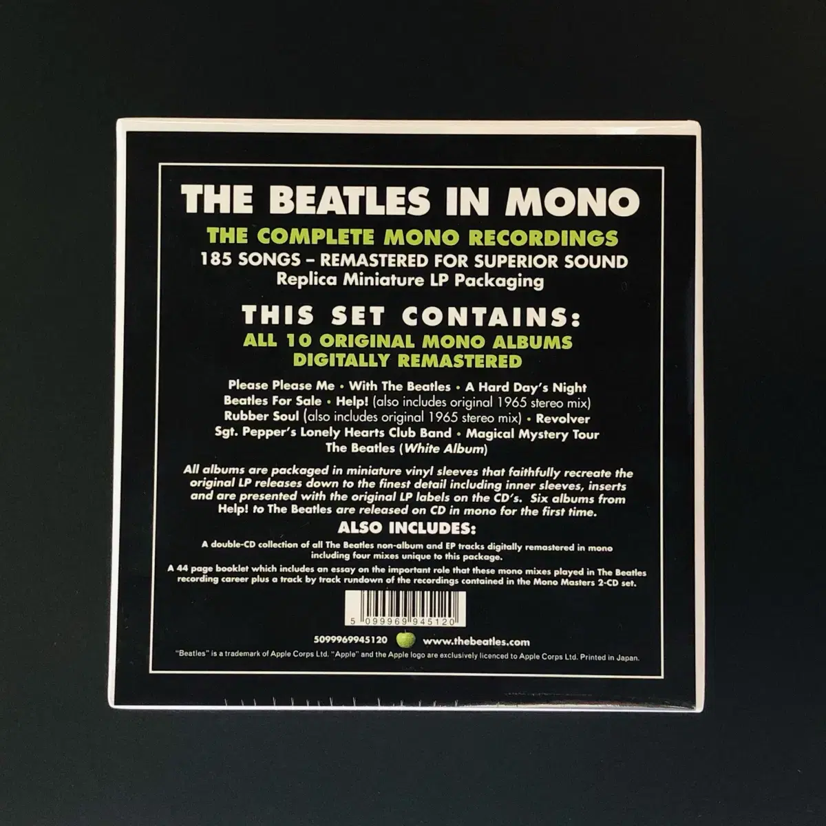 [CD미개봉 박스] 비틀즈 (The Beatles) In Mono