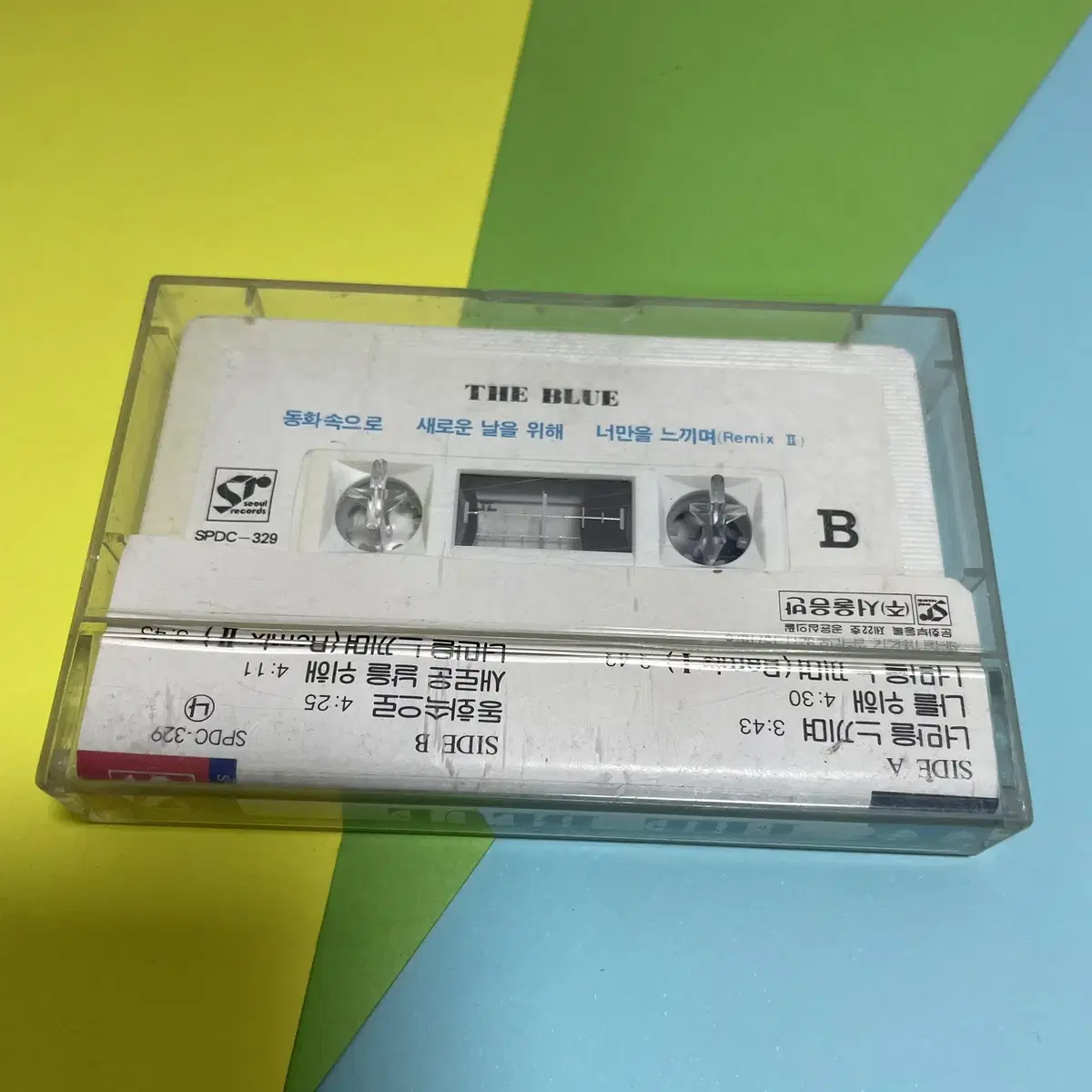 [중고음반/TAPE] 손지창 김민종 더 블루 The Blue 카세트테이프