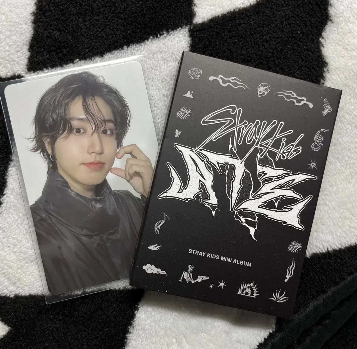 Straykids ATE square album han photocard