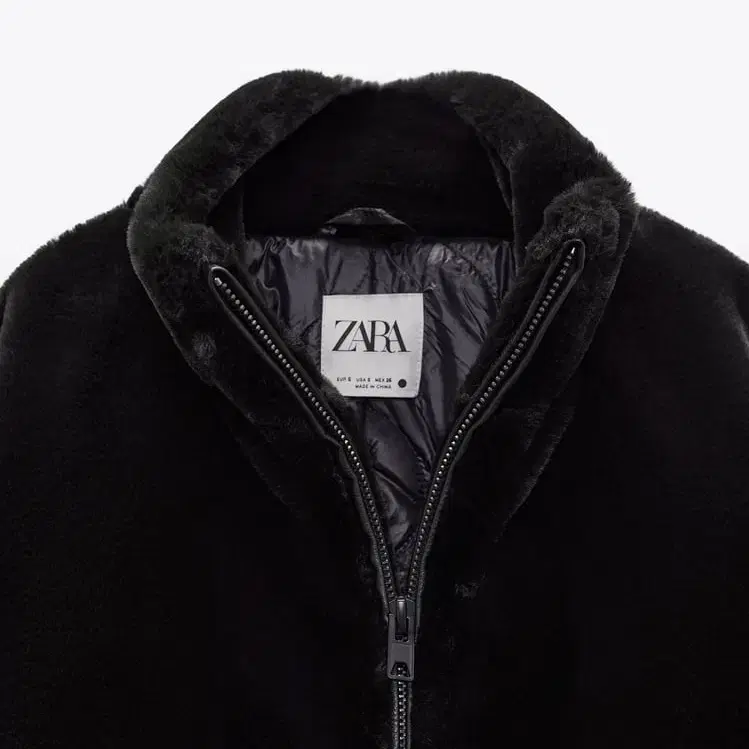 22FW ZARA 에코퍼 점퍼