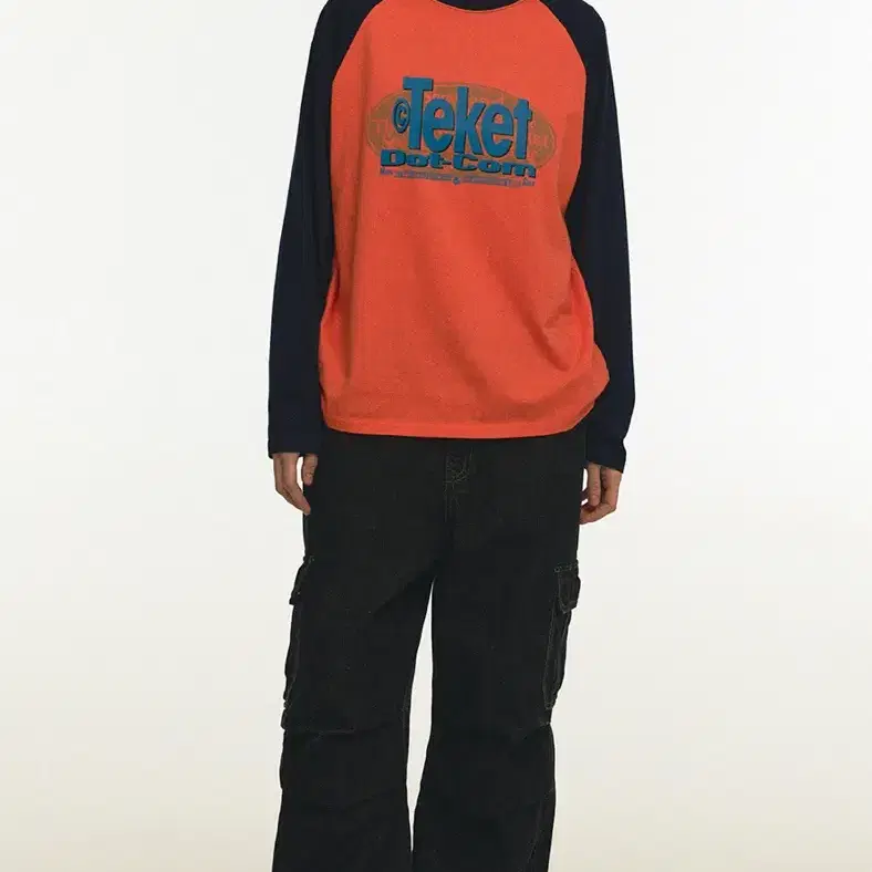 테켓 Doorbell L/S Tee Orange